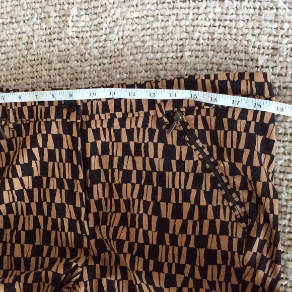 Ladies Pants | Stretch | Size 12 Plus | Caramel & Black | Michel Studio - Picture 12 of 13